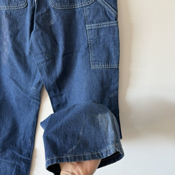 NWT Carhartt Men 29X32 Y2K Distressed Dungaree Carpenter Grunge STAINS!! - Picture 7 of 16